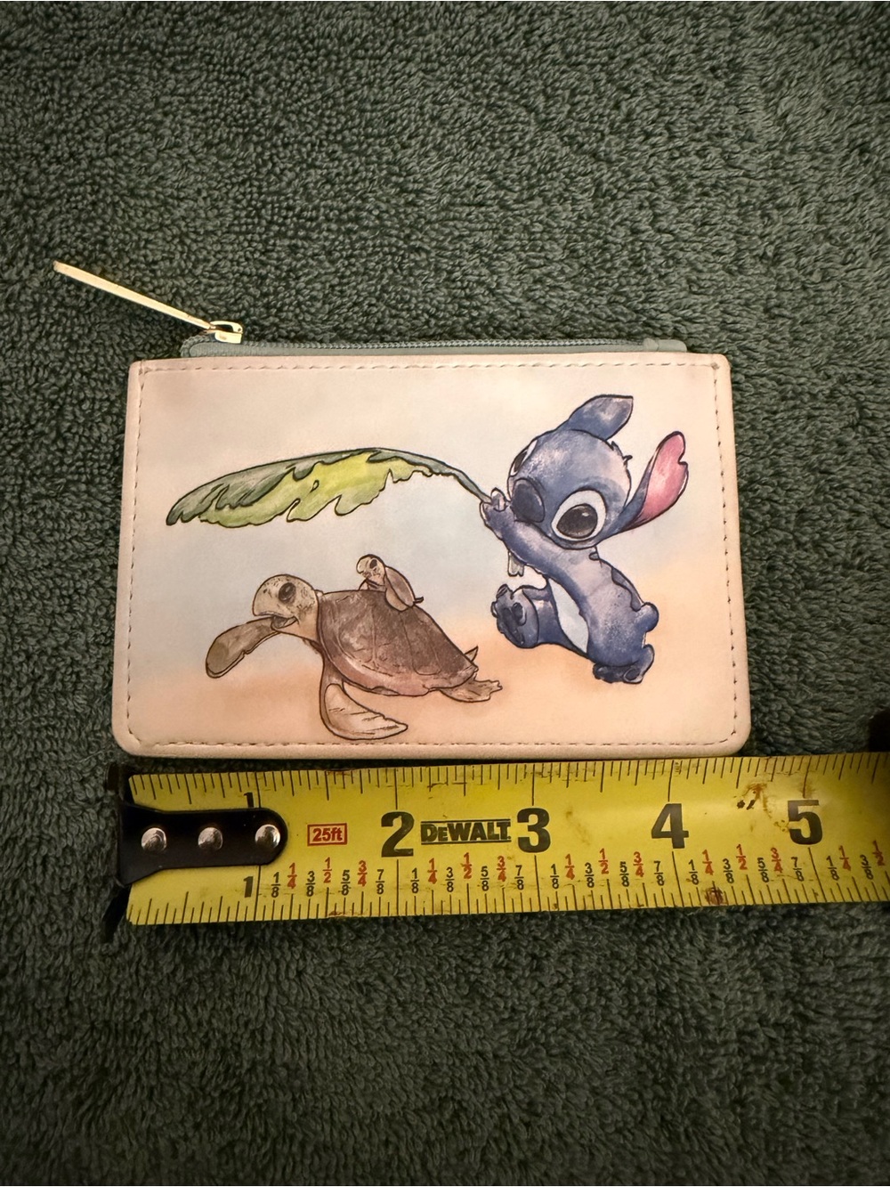 Loungefly  Stitch Turtle Zip Pouch Wallet - Small  Accessory